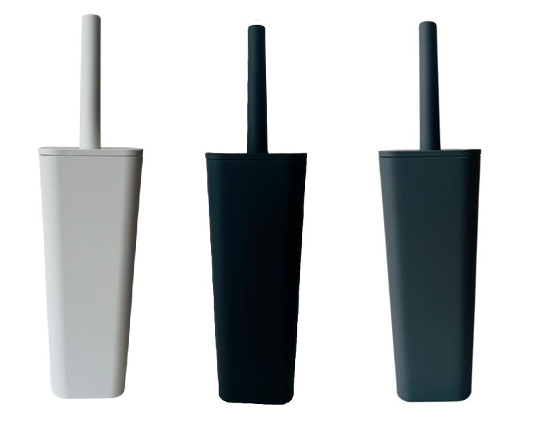 מברשת אסלה  מרובעת מרקם חלק משי