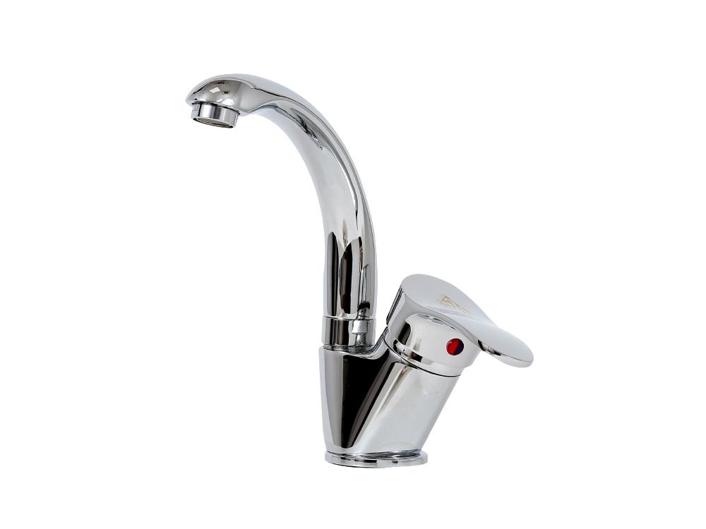 ברז קשת נמוך פיה יצוקה דגם 538S ניקל